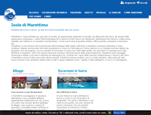 Tablet Screenshot of marettimo.eu